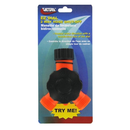 Valterra HOSE SHUT OFF, EZ DIAL DOUBLE, PLASTIC, CARDED A01-0132VP